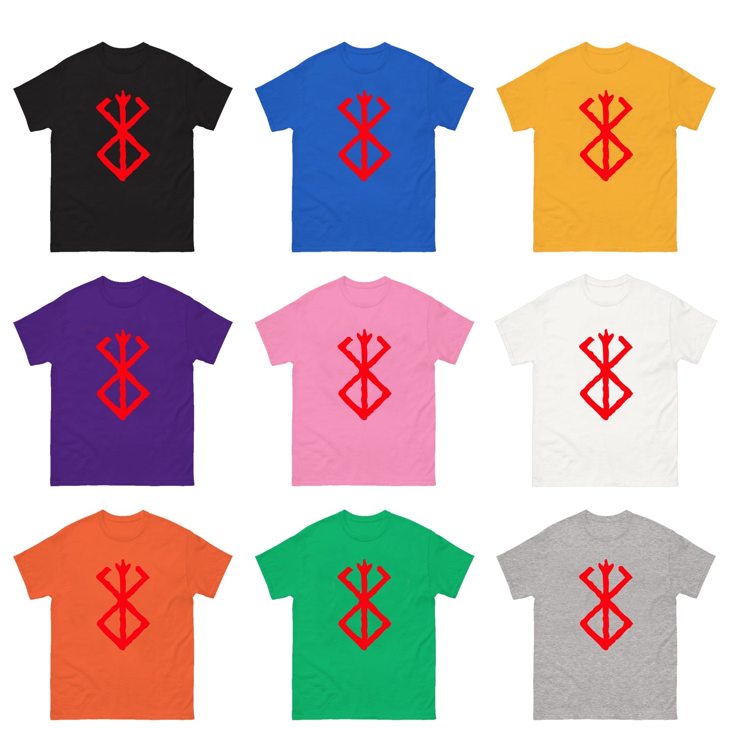 Brand of Sacrifice Tshirt, Berserk shirt, Mark of Sacrifice shirt, anime shirt, berserk shirt