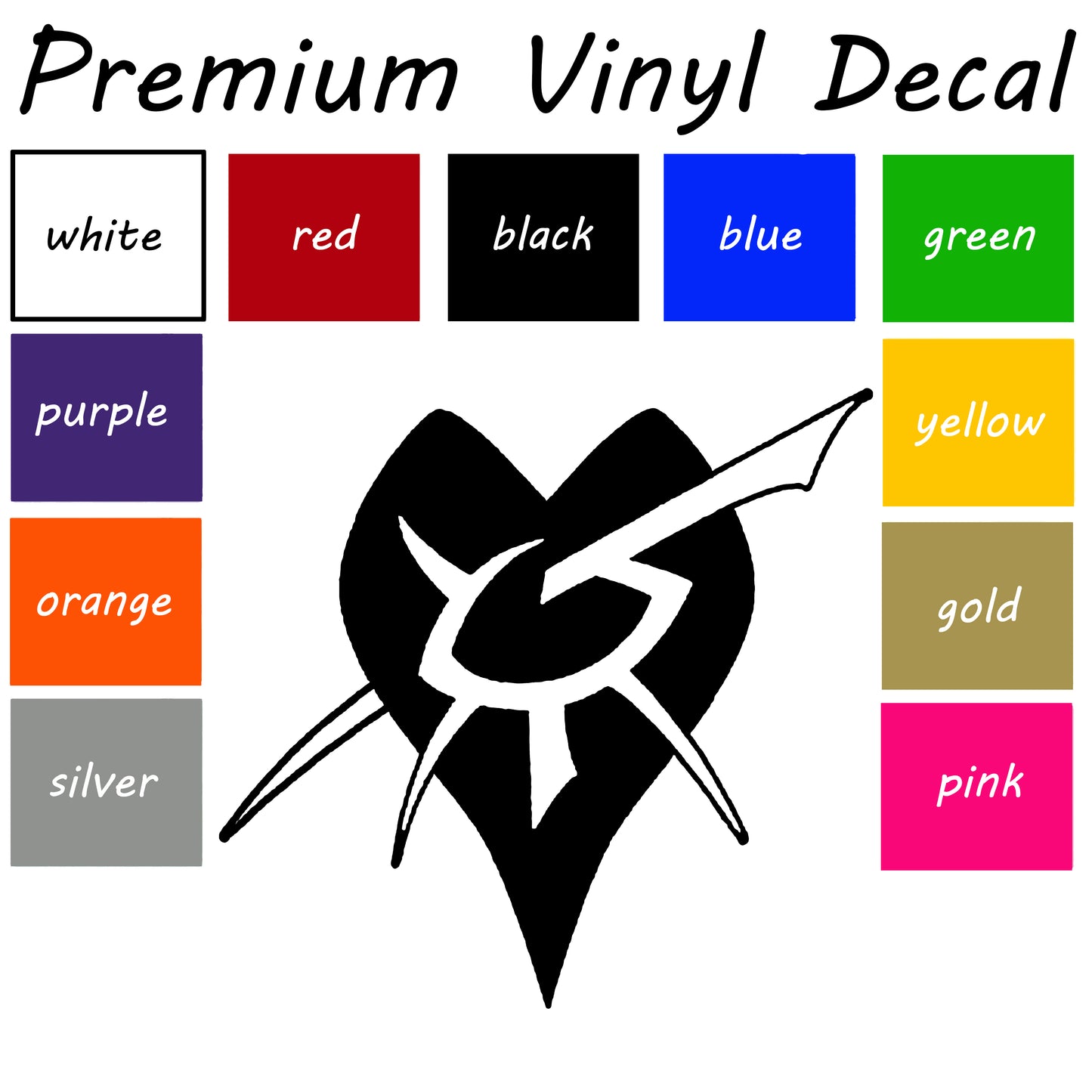 Drukhari logo Car Decal, drukhari Decal, Vinyl Sticker, Warhammer Decal, Bumper Sticker, Car Accessories, window sticker