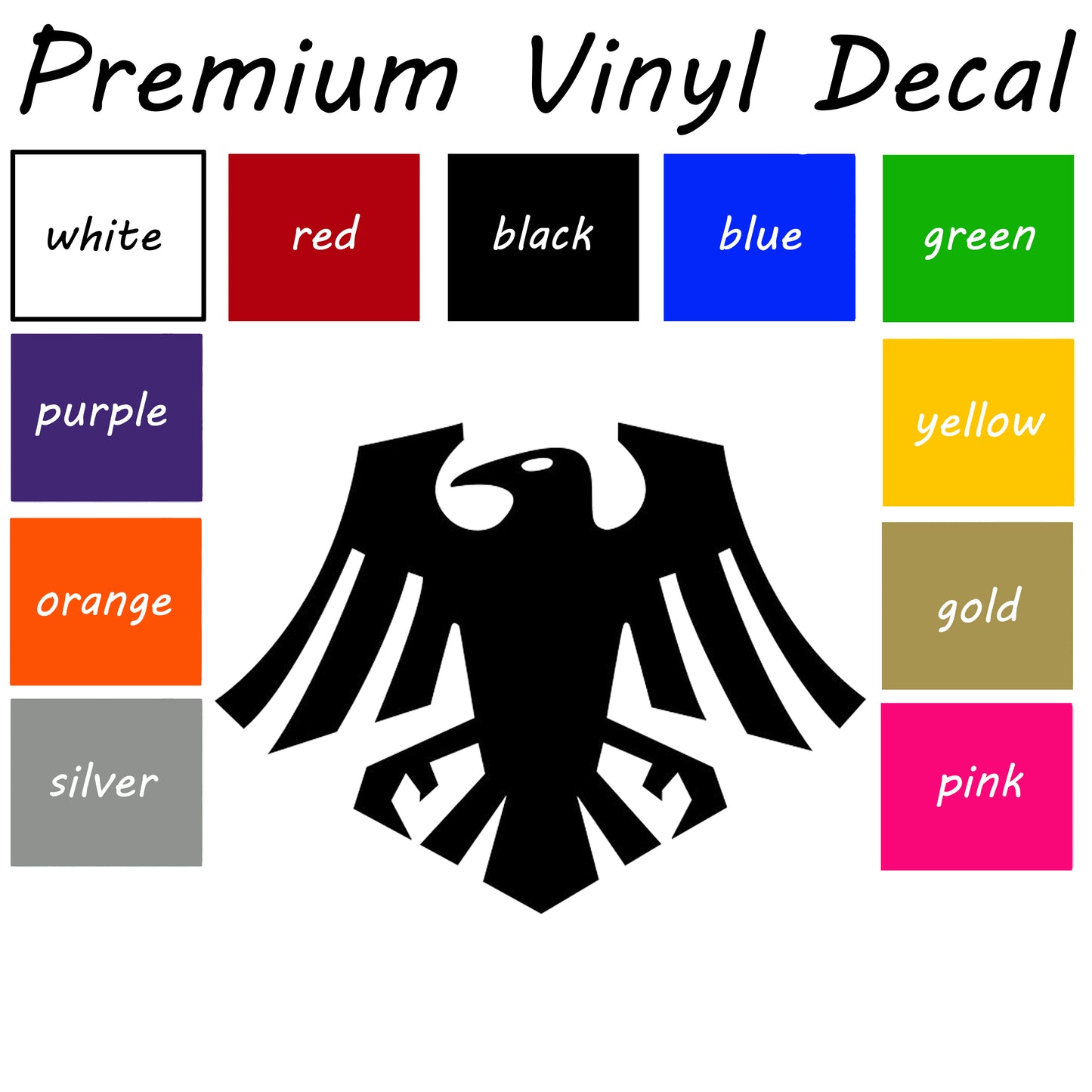 Raven Guard logo Car Decal, raven guard Decal, Vinyl Sticker, fun Decal, Bumper Sticker, Car Accessories, window sticker