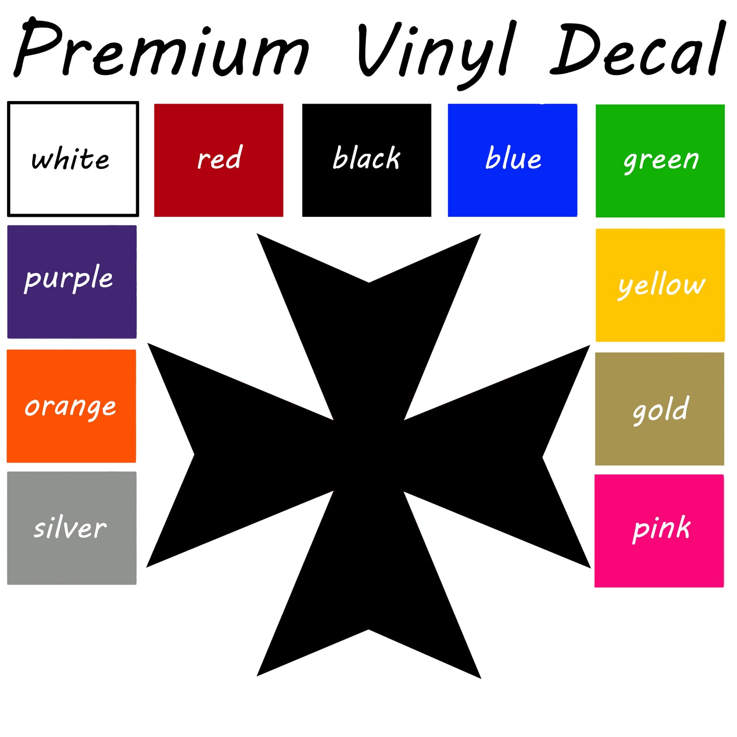 Black Templars logo Car Decal, black templars Decal, Vinyl Sticker, Warhammer Decal, Bumper Sticker, Car Accessories, window sticker
