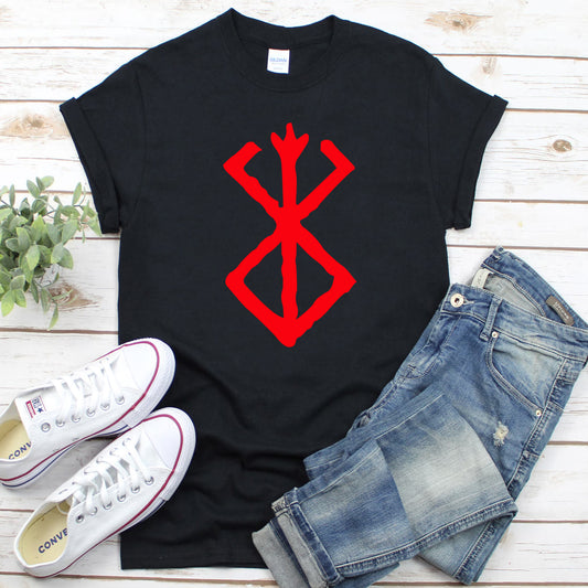 Brand of Sacrifice Tshirt, Berserk shirt, Mark of Sacrifice shirt, anime shirt, berserk shirt