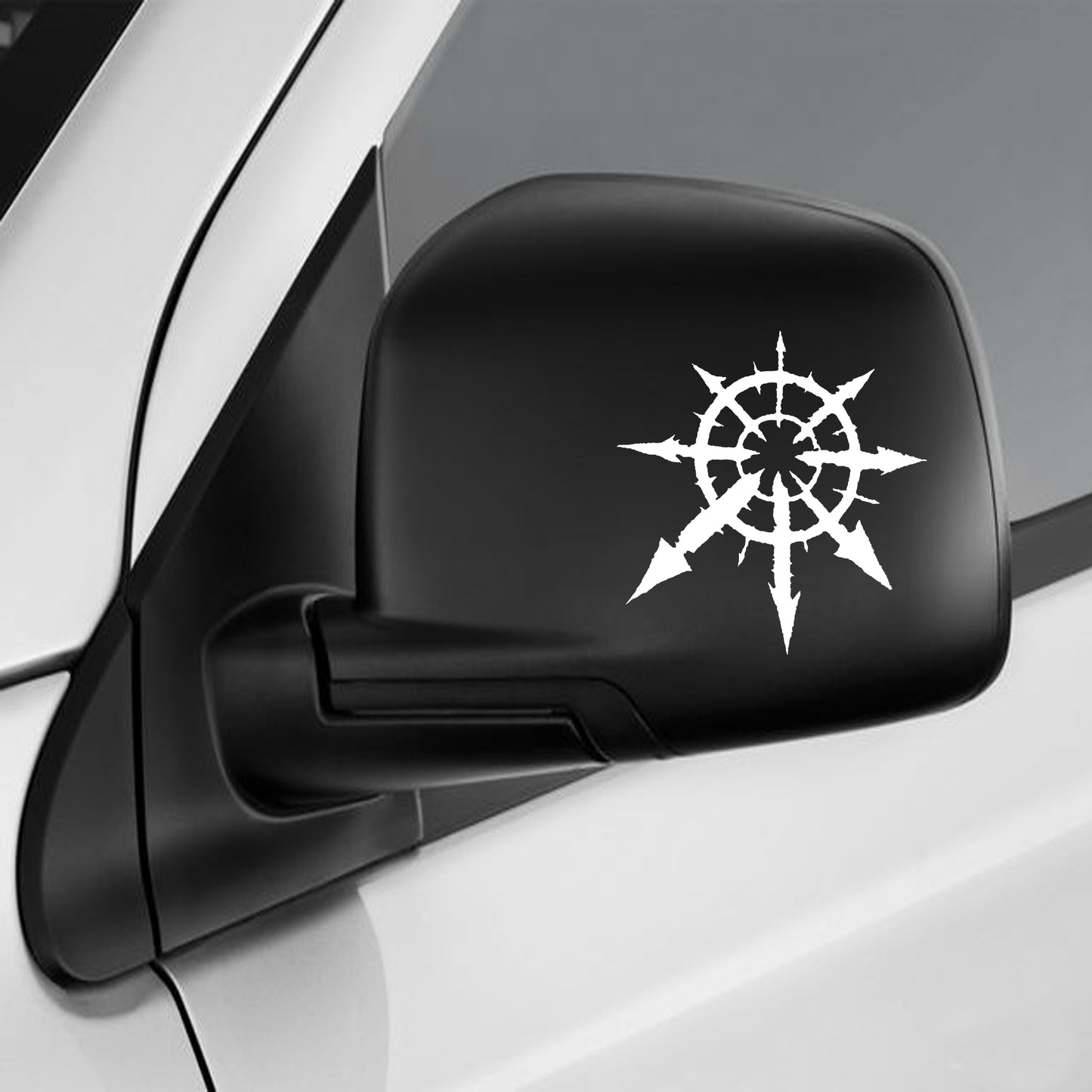 Chaos logo Car Decal, chaos Decal, Vinyl Sticker, fun Decal, Bumper Sticker, Car Accessories, window sticker