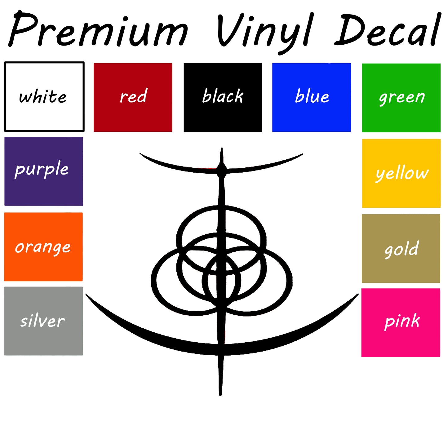 Elden Ring icon Car Decal, Elden Ring Decal, Vinyl Sticker, Elden ring sticker, Bumper Sticker, Car Accessories, window sticker