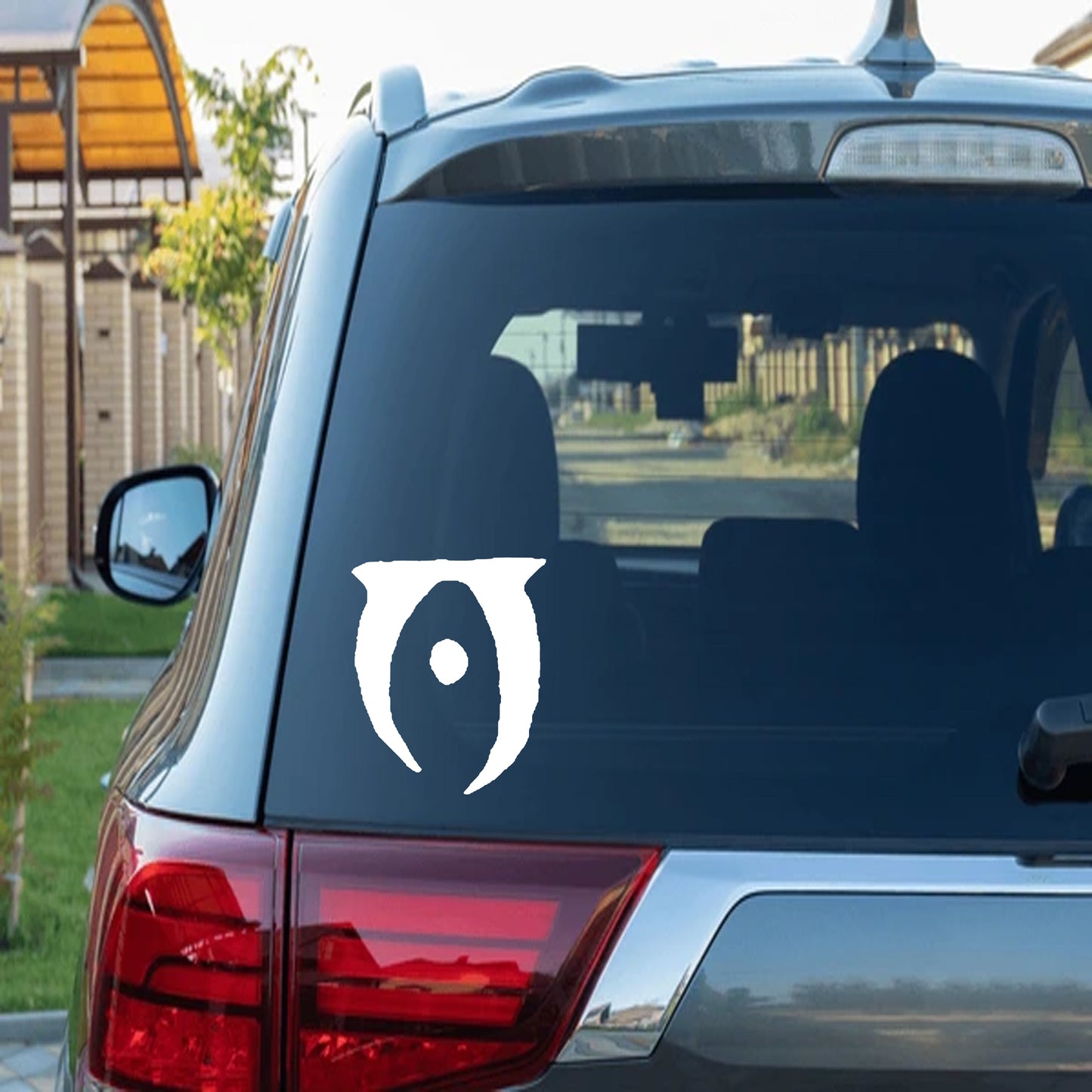 Elder Scroll oblivion icon Car Decal, Elder Scroll oblivion Decal, Vinyl Sticker, Bumper Sticker, Car Accessories, window sticker
