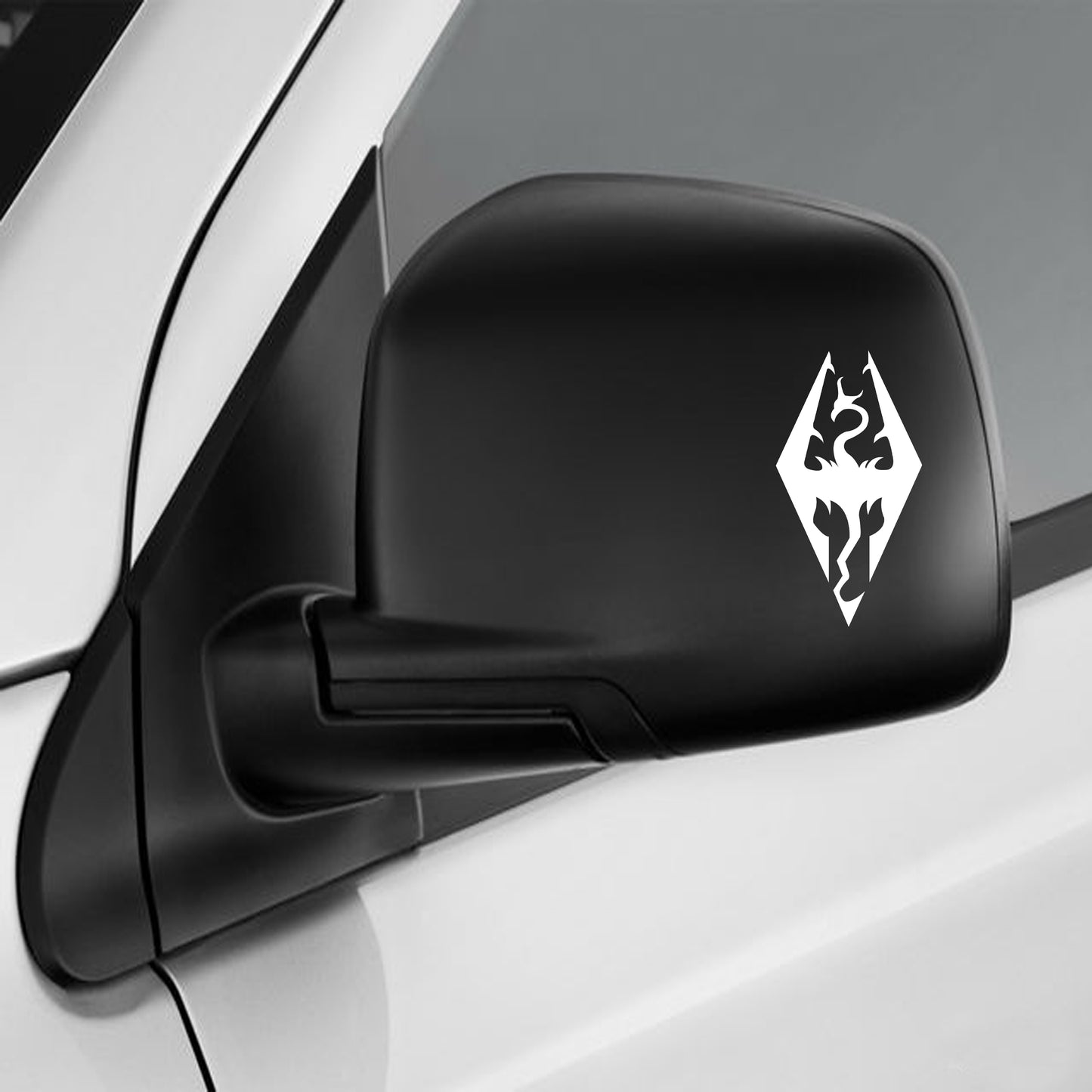 Elder scroll Skyrim icon Car Decal, Skyrim Decal, Vinyl Sticker, elderscroll Skyrim sticker, Bumper Sticker, Car Accessories, window sticker