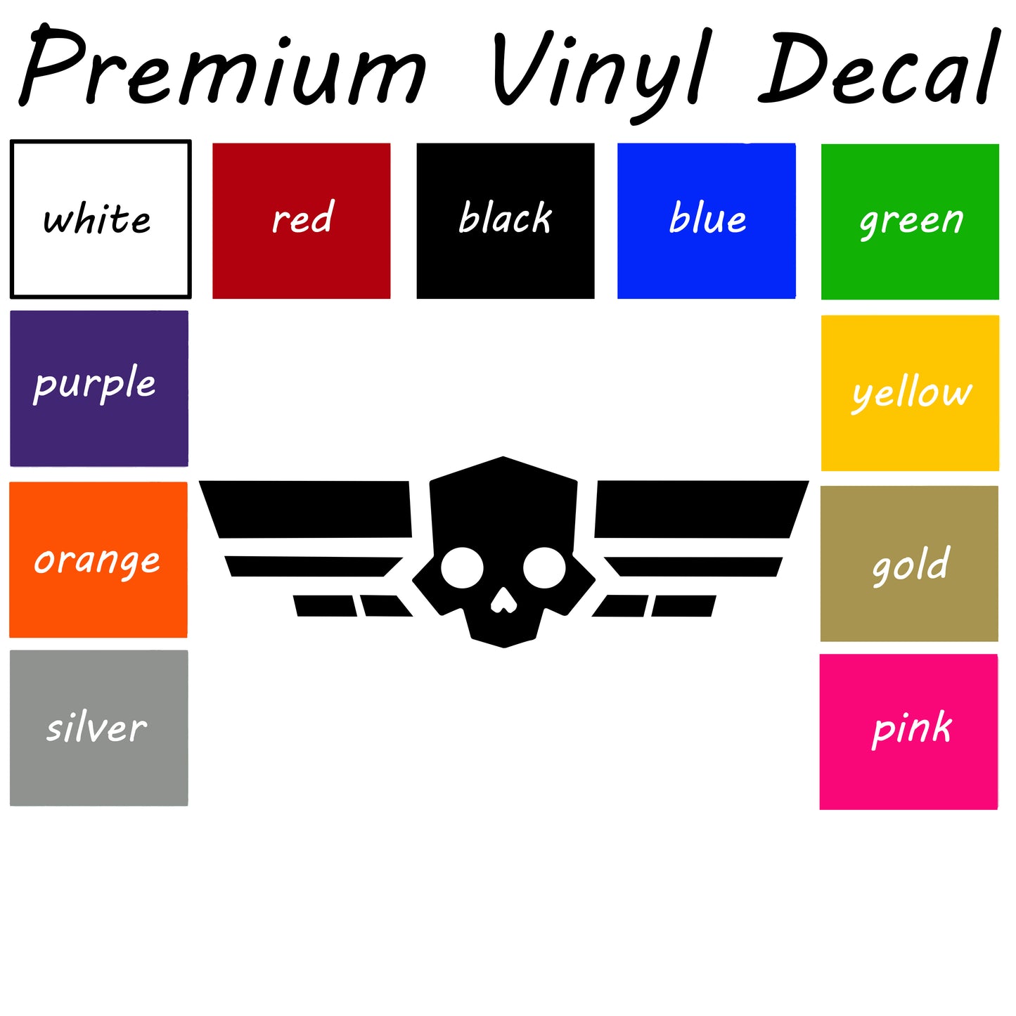 Helldivers 2 logo Car Decal, Helldivers 2 Decal, Vinyl Sticker, helldivers Decal, Bumper Sticker, Car Accessories, window sticker