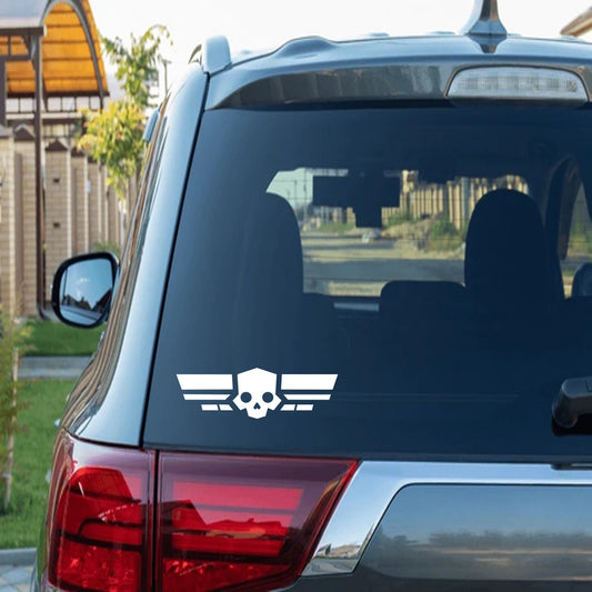 Helldivers 2 logo Car Decal, Helldivers 2 Decal, Vinyl Sticker, helldivers Decal, Bumper Sticker, Car Accessories, window sticker
