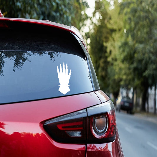 Iron Hands logo Car Decal, iron hands Decal, Vinyl Sticker, Warhammer Decal, Bumper Sticker, Car Accessories, window sticker