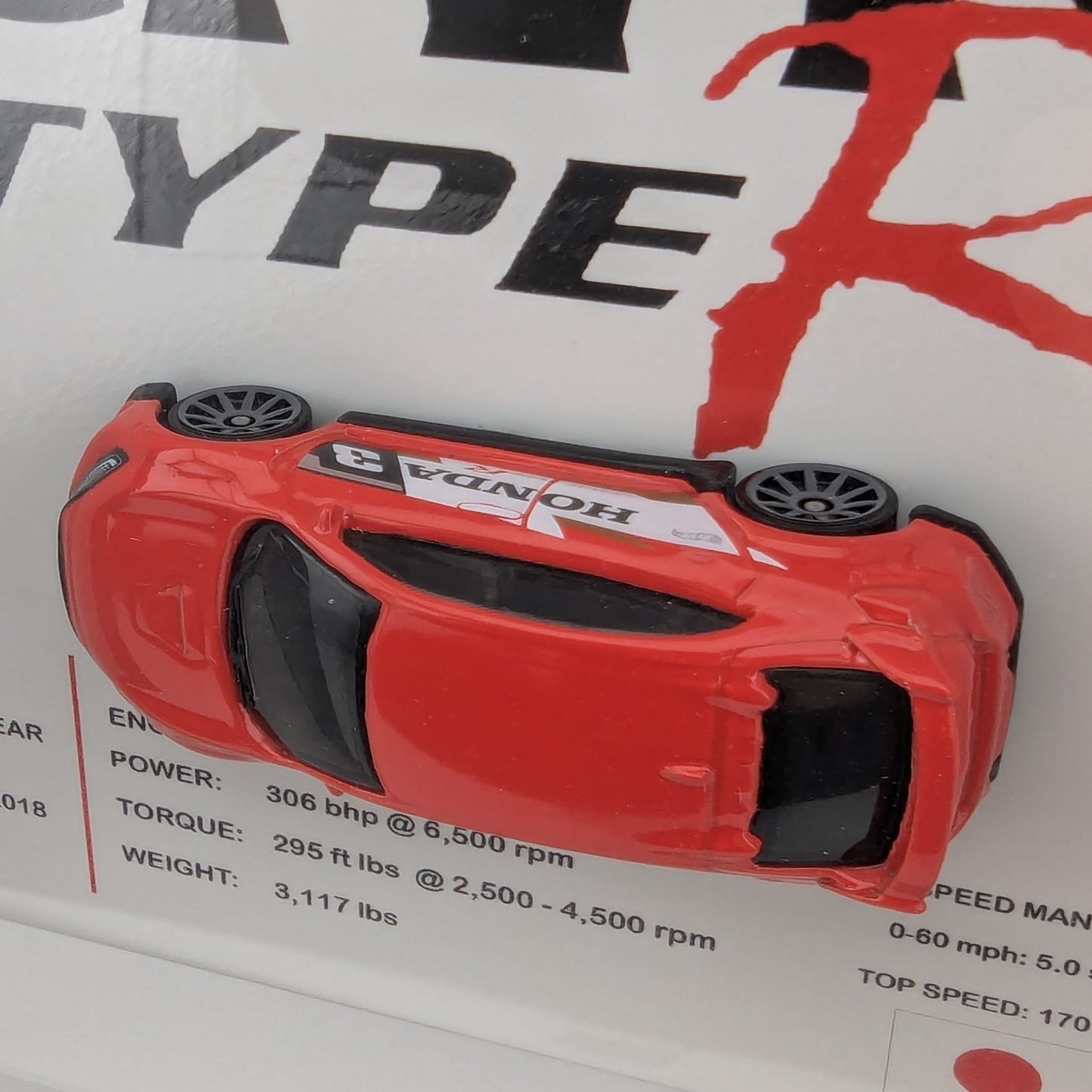 Honda Civic Type R Diecast 3D Wall Art