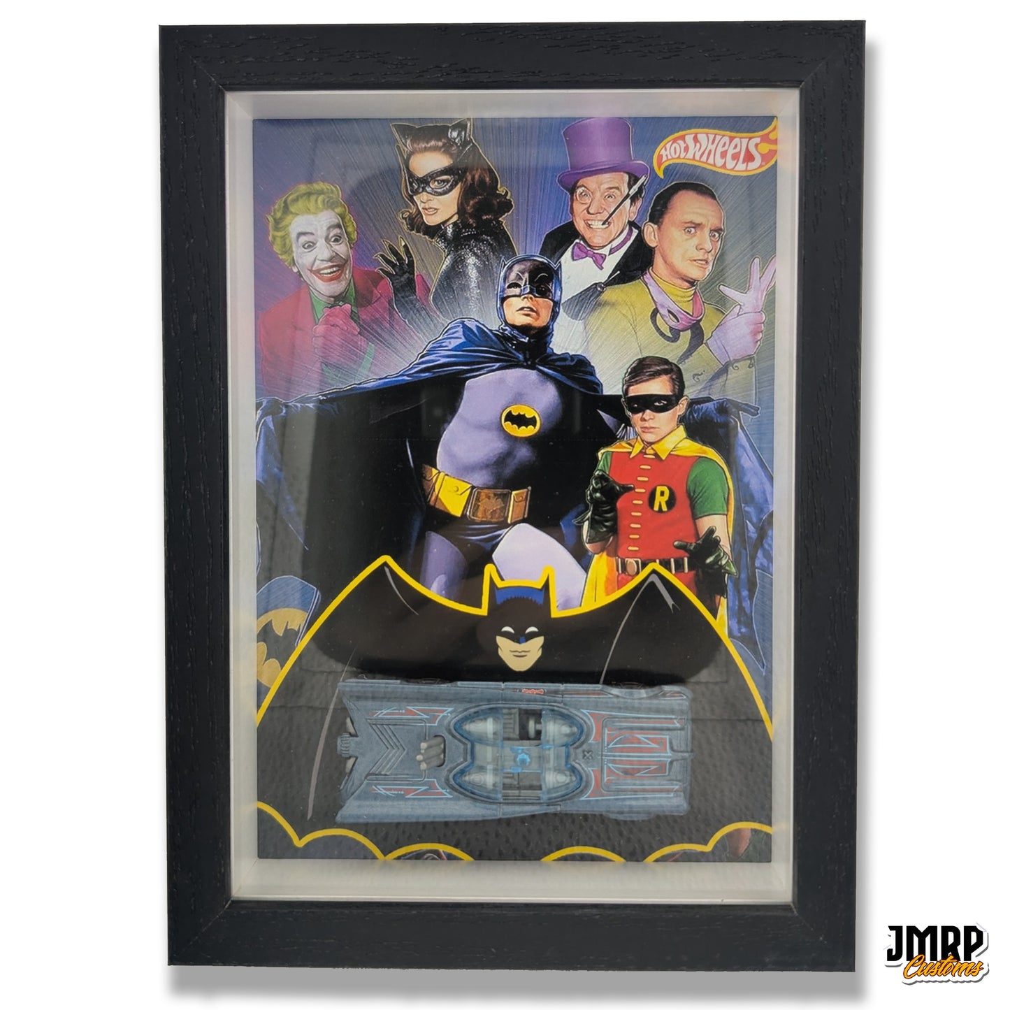 Batman T.V Series Batmobile Diecast 3D Wall Art