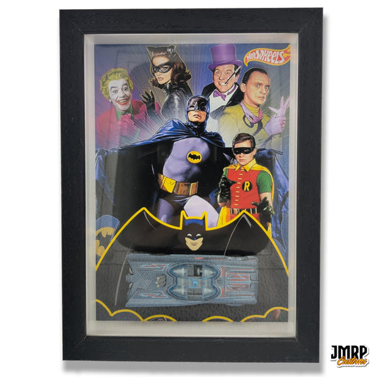 Batman T.V Series Batmobile Diecast 3D Wall Art
