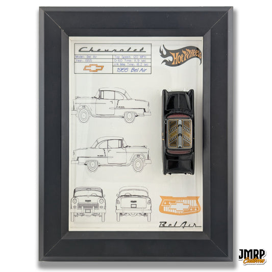 1955 Chevrolet Bel Air 3D frame