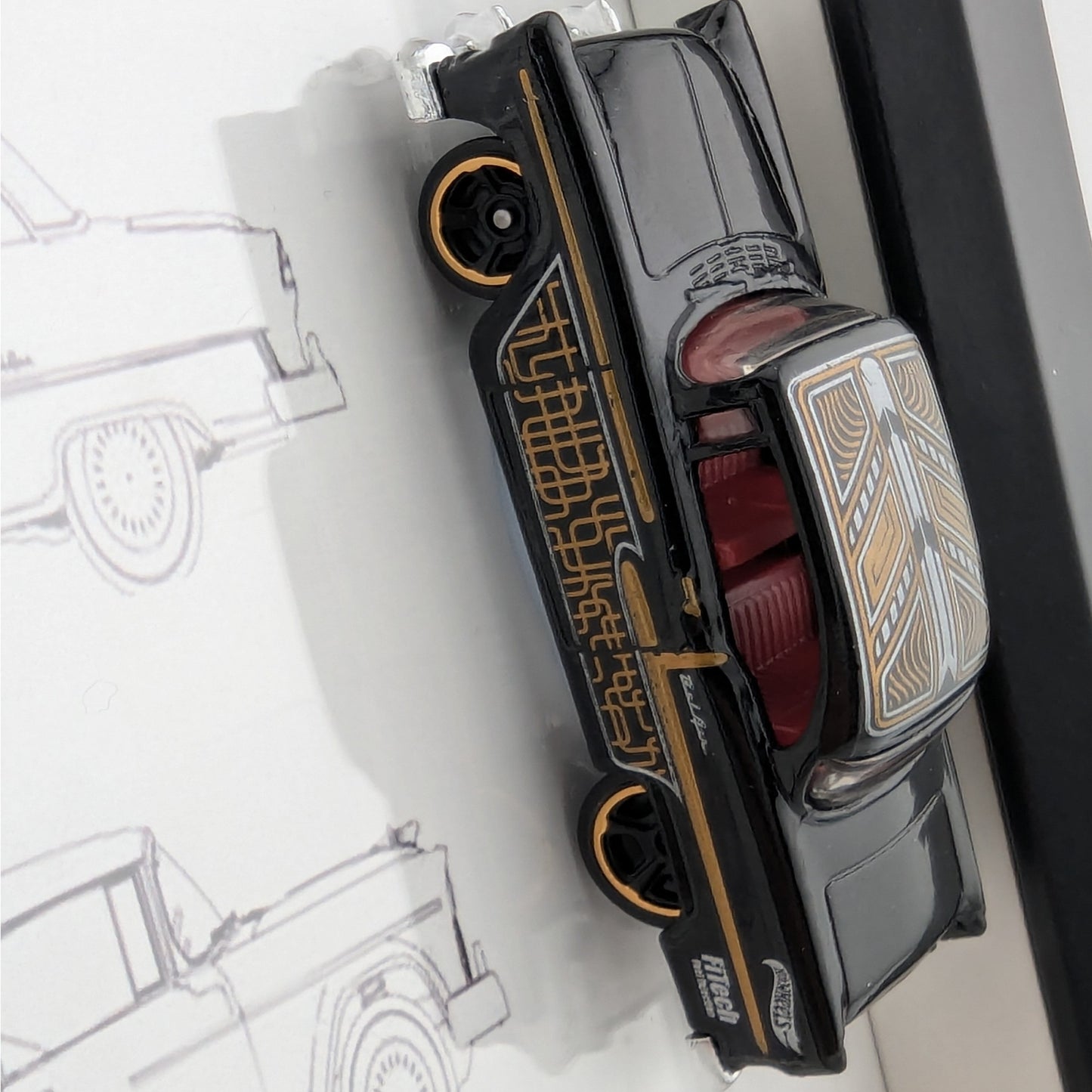 1955 Chevrolet Bel Air 3D frame