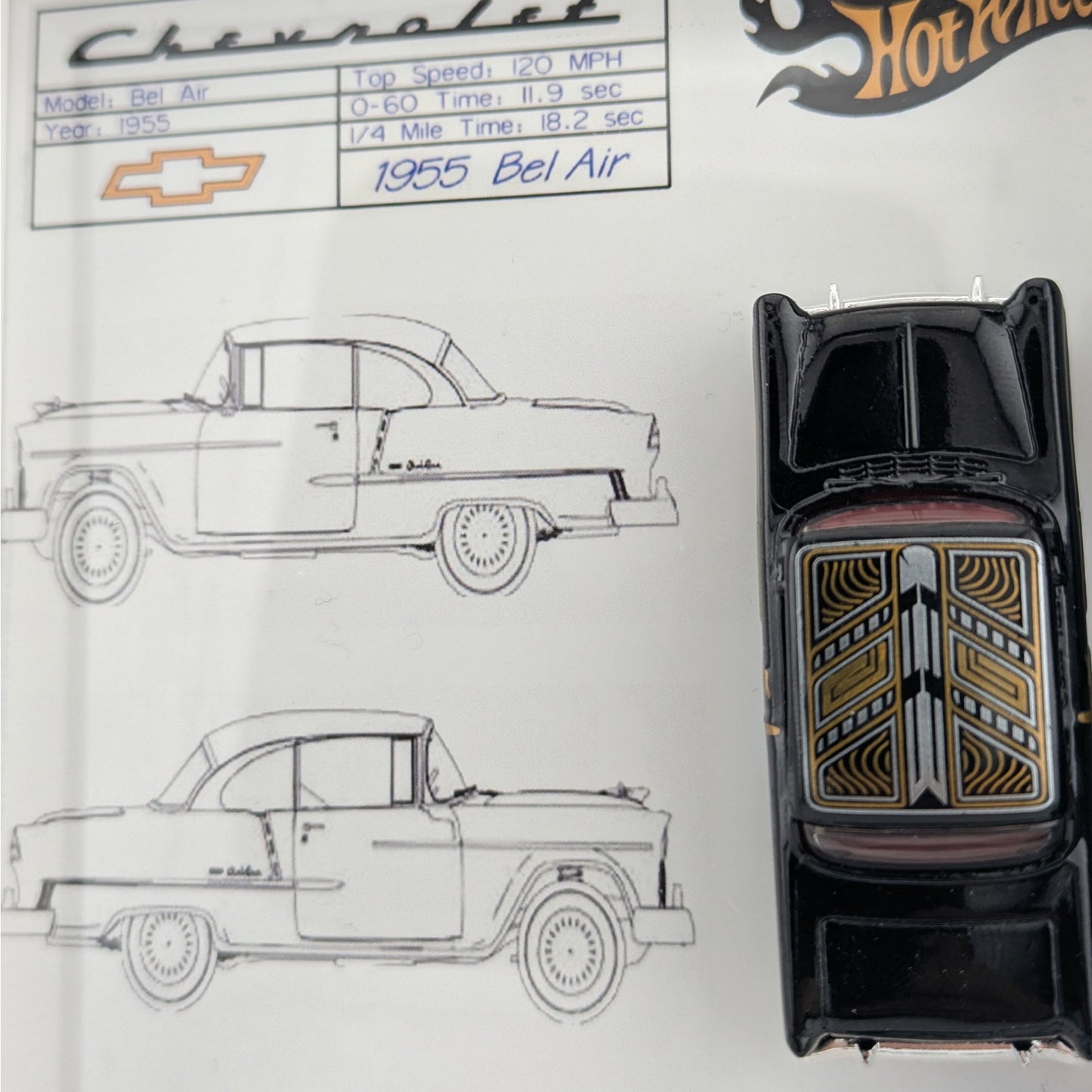 1955 Chevrolet Bel Air 3D frame