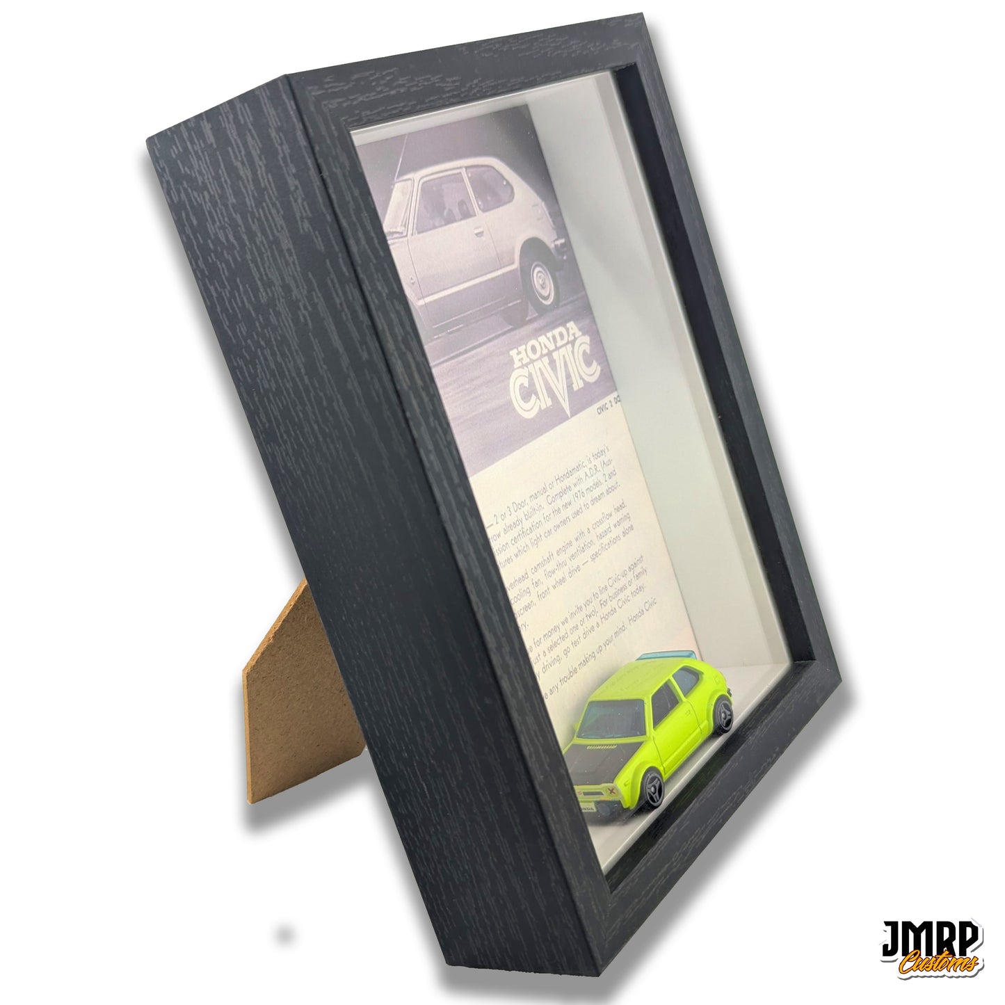 1973 Honda Civic custom Diecast 3D Wall Art