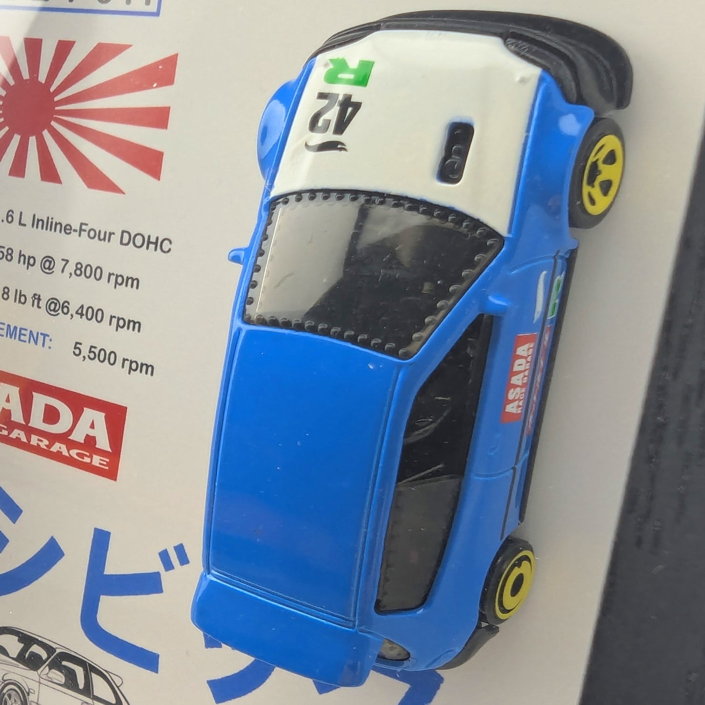Honda Civic Custom Diecast 3D Wall Art