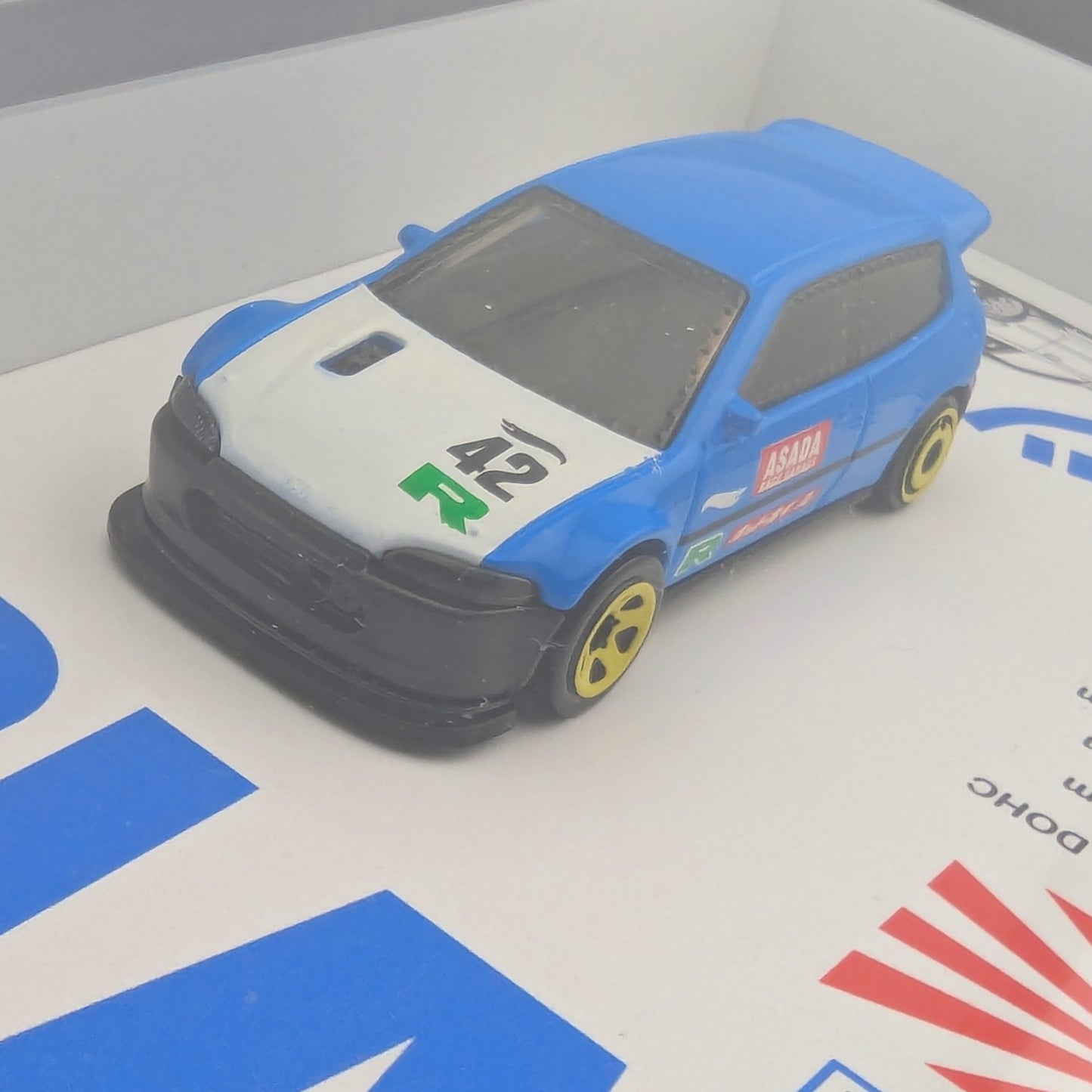 Honda Civic Custom Diecast 3D Wall Art