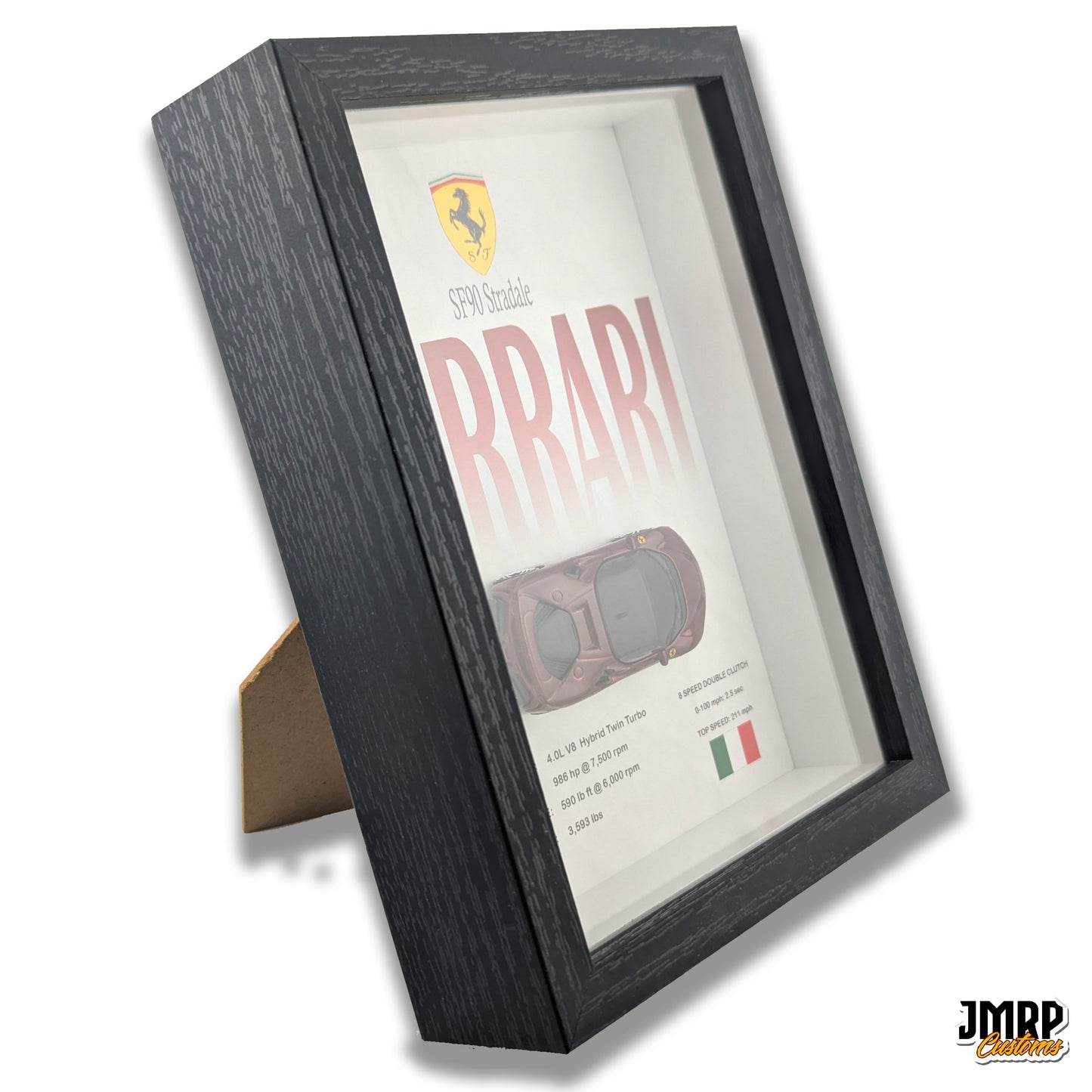 Ferrari SF90 Stradale Diecast 3D Wall Art