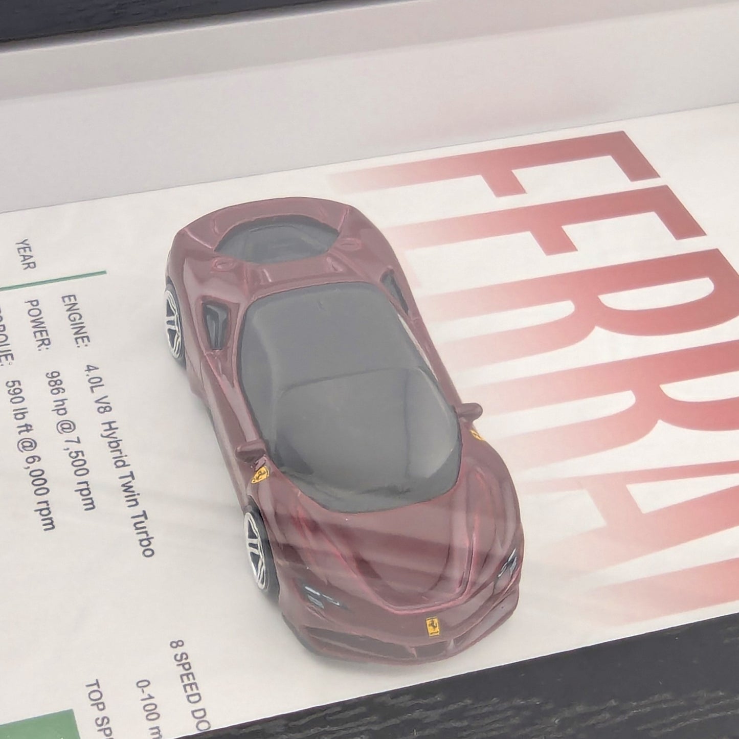 Ferrari SF90 Stradale Diecast 3D Wall Art