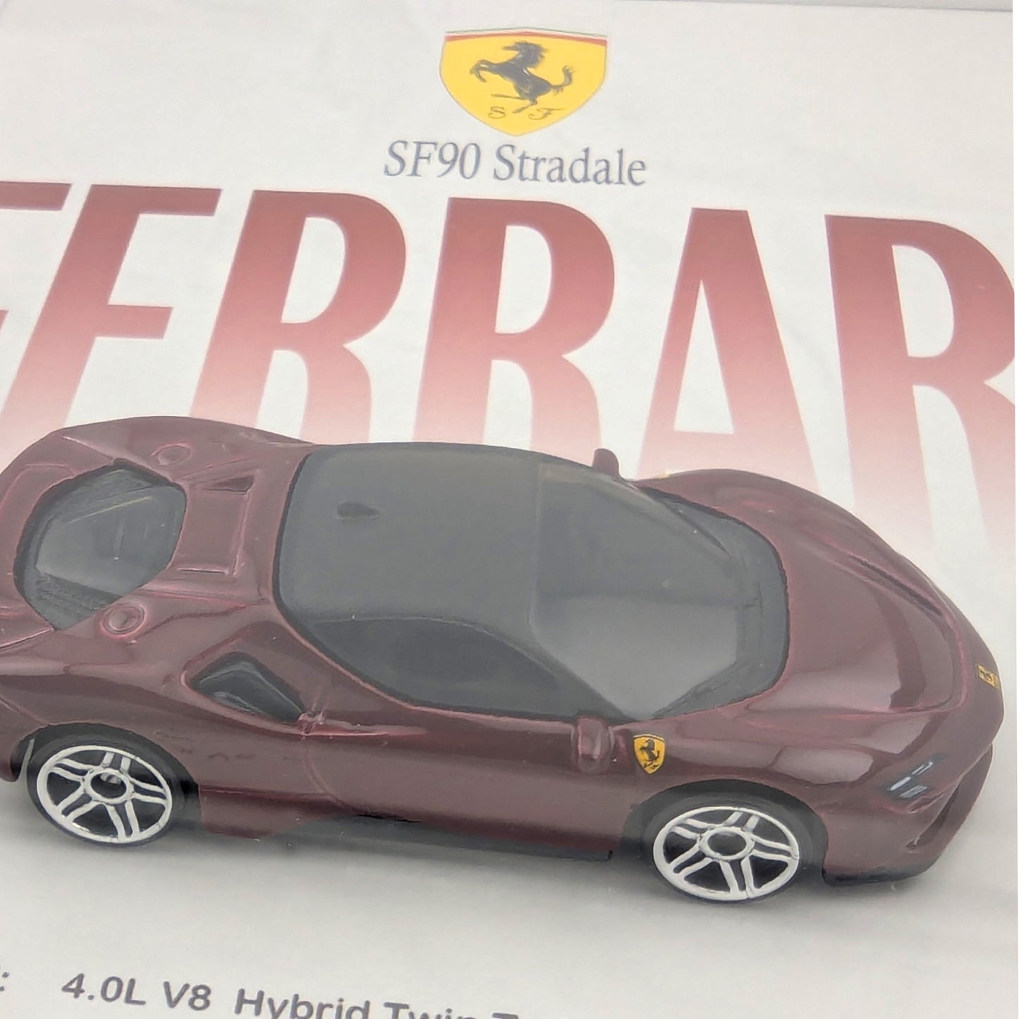 Ferrari SF90 Stradale Diecast 3D Wall Art