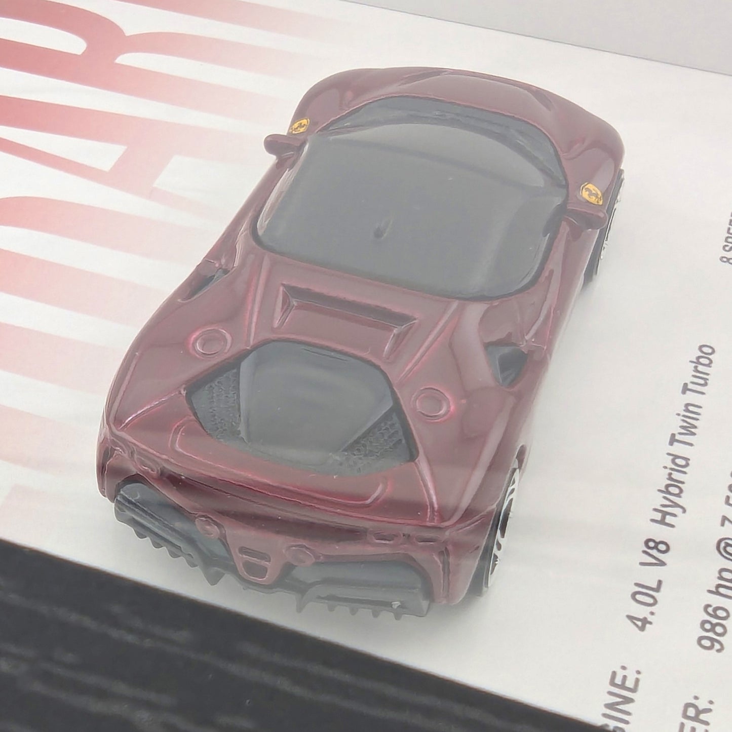 Ferrari SF90 Stradale Diecast 3D Wall Art