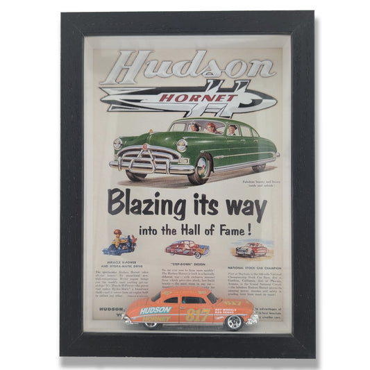 Hudson Hornet Diecast 3D Wall Art