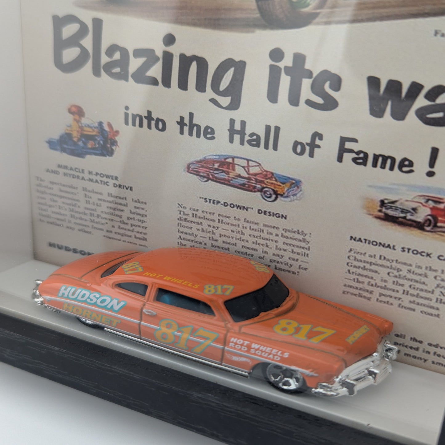 Hudson Hornet Diecast 3D Wall Art