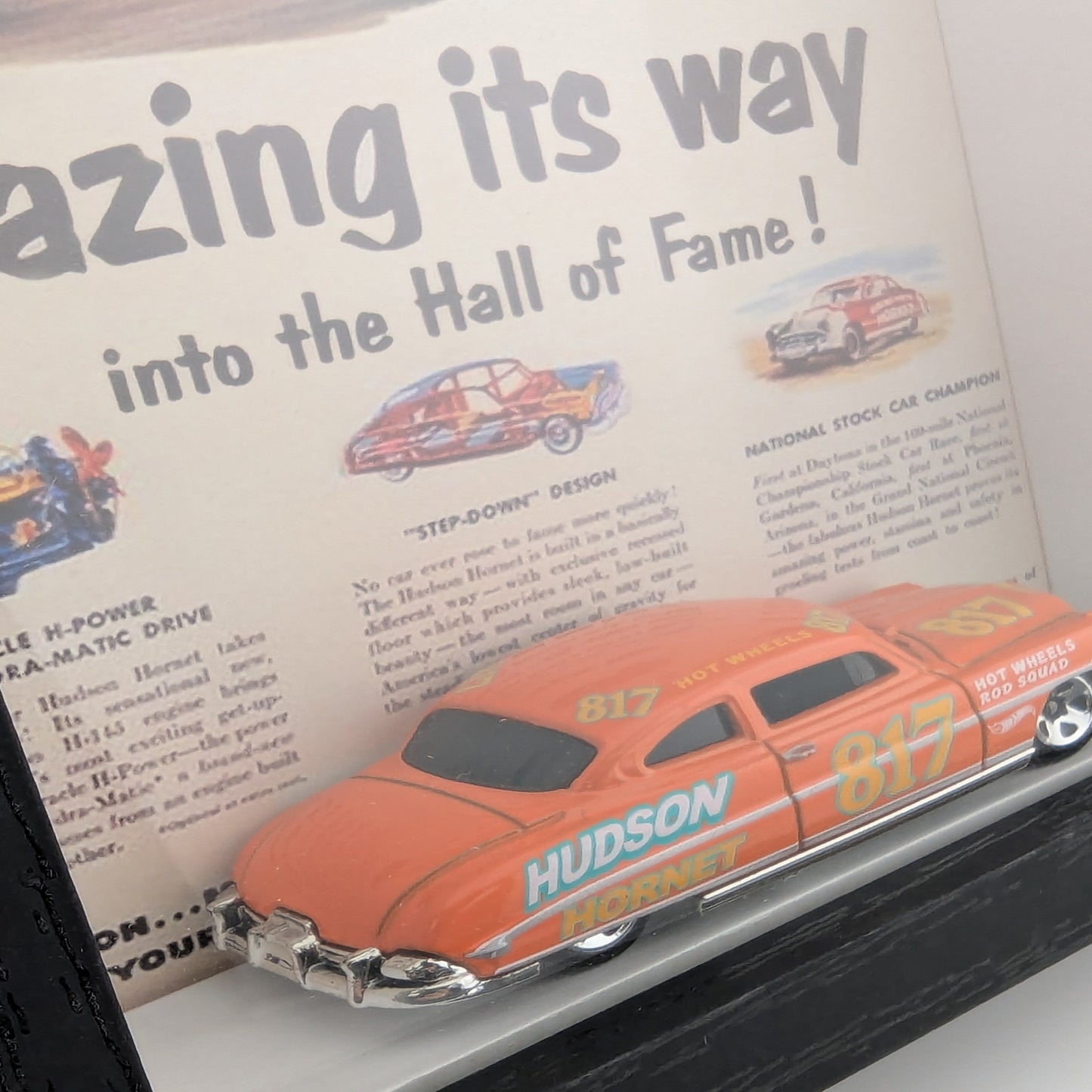 Hudson Hornet Diecast 3D Wall Art