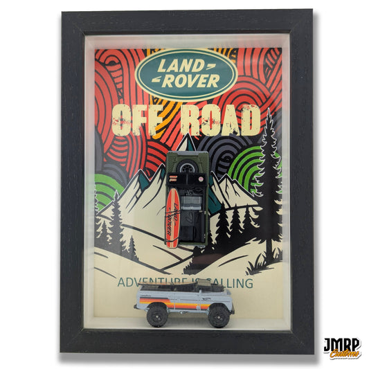 Land Rover Off Road Diecast 3D Wall Art