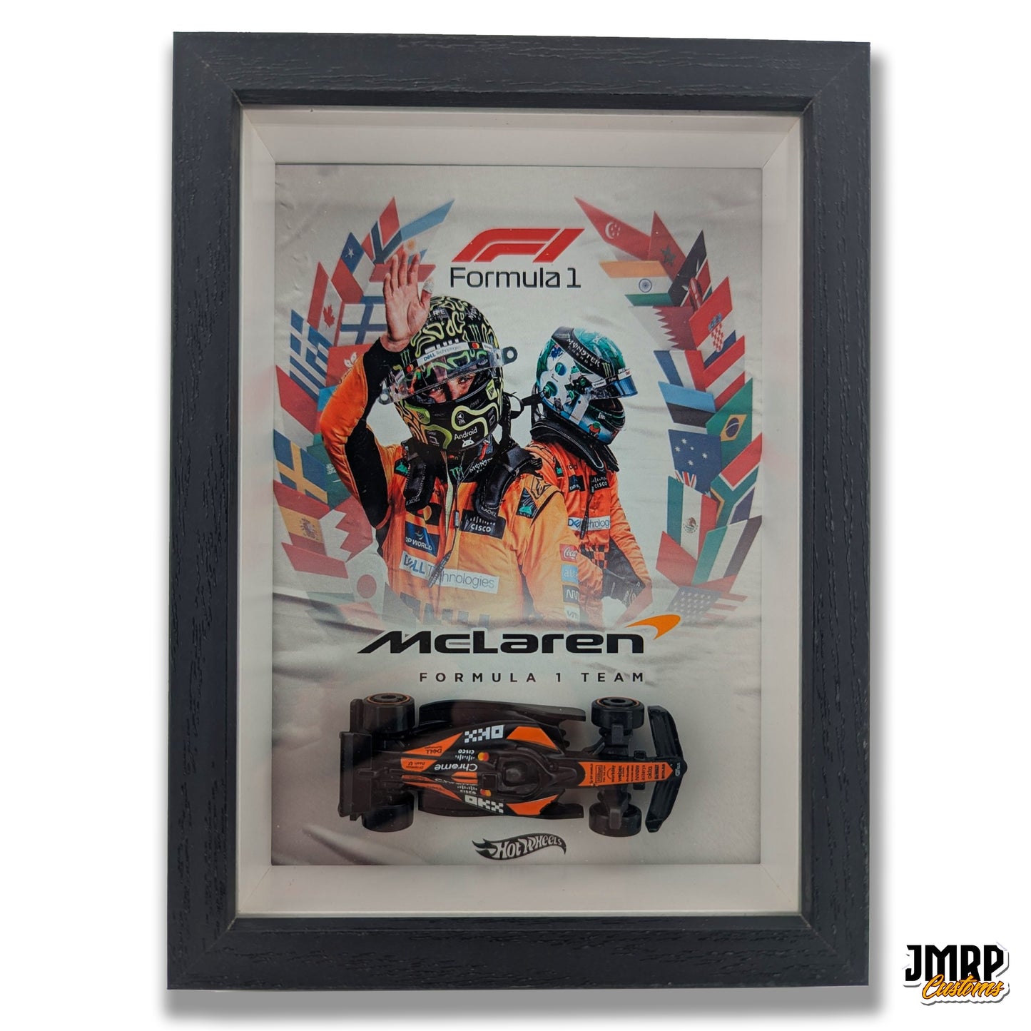 Mclaren Formula 1 team Diecast 3D Wall Art