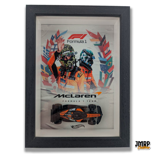 Mclaren Formula 1 team Diecast 3D Wall Art