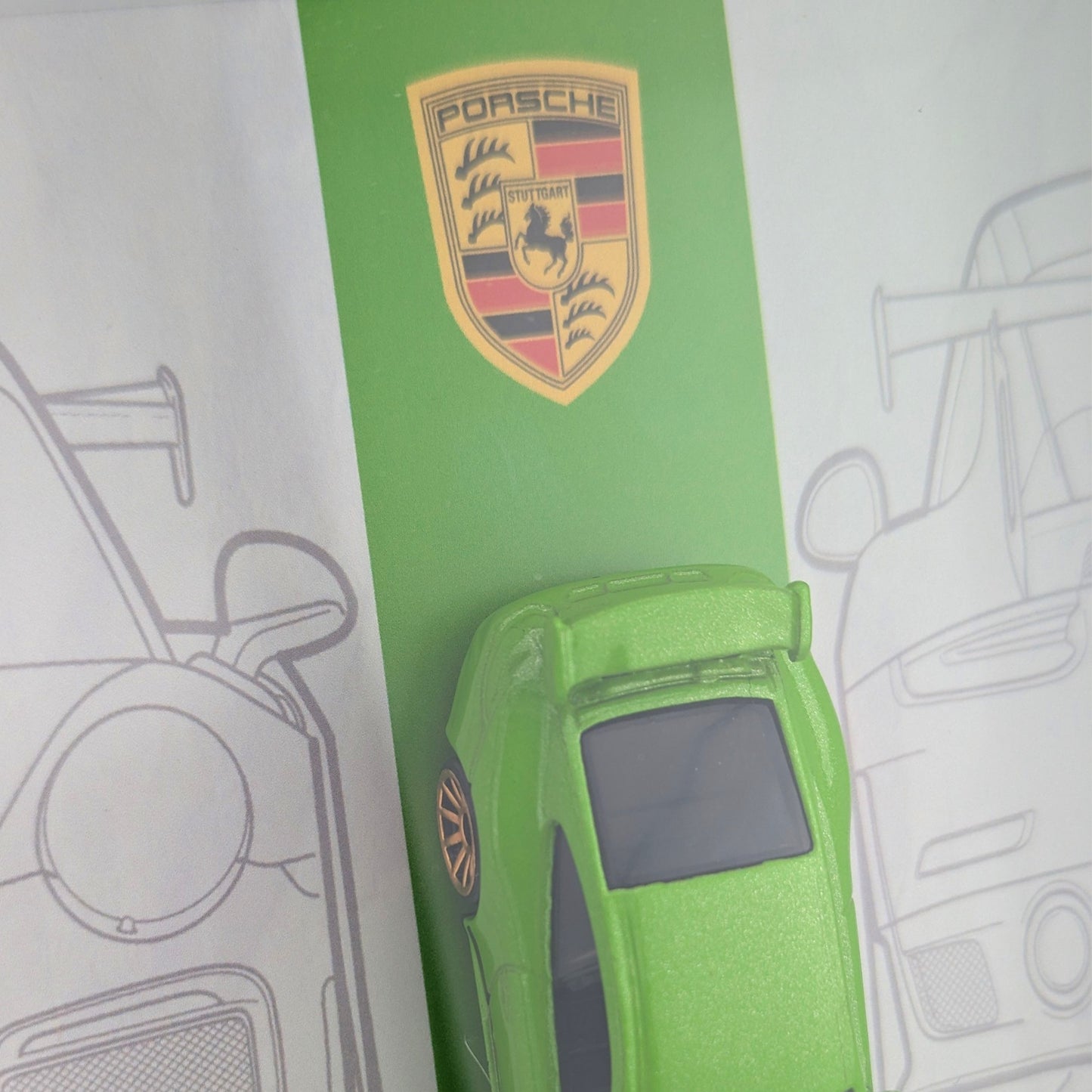 Porsche GT3RS Diecast 3D Wall Art