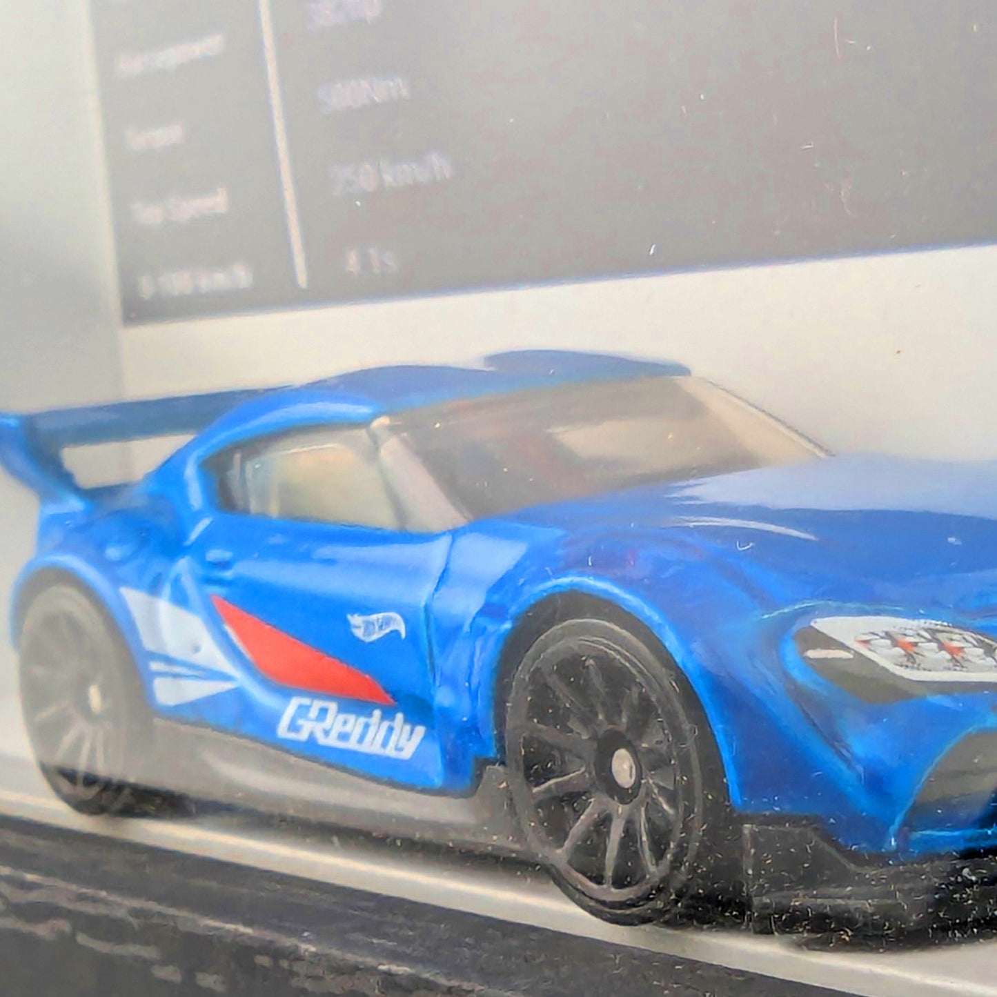 Toyota Supra GR Diecast 3D Wall Art