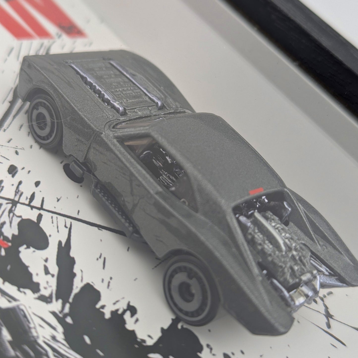 The Batman Batmobile Diecast 3D Wall Art