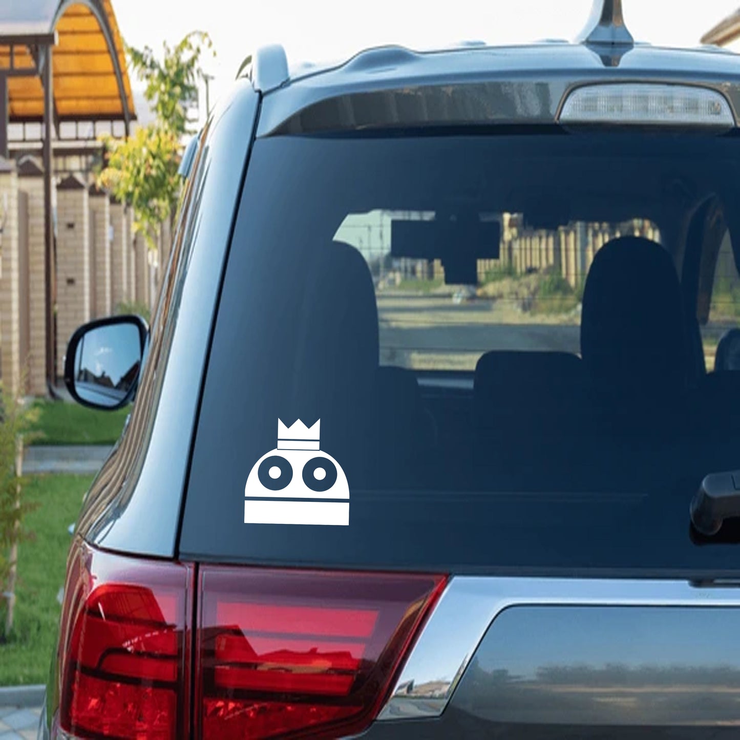 King of the losers car decal, king of losers decal, vinyl sticker, gaming decal, bumper sticker, window sticker