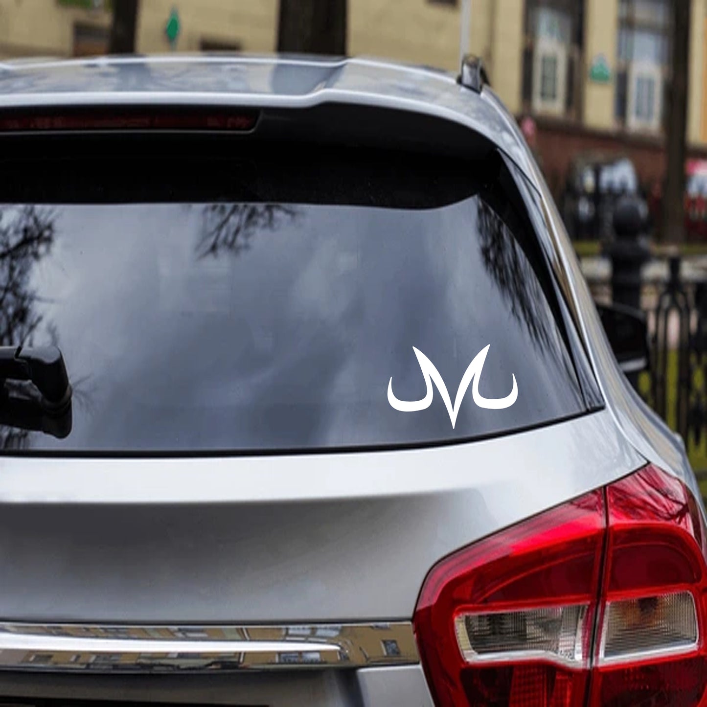 Majin Vegeta car decal, Dragon ball decal, vinyl sticker, DBZ Majin Vegeta decal, bumper sticker, window sticker