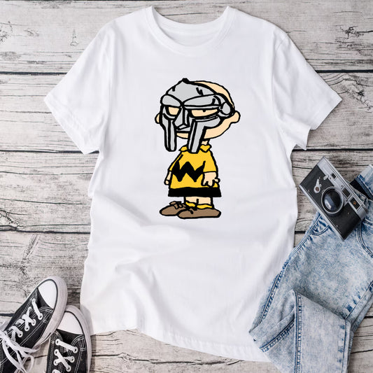 MF Doom Shirt, mf doom peanuts T-Shirt, Charlie brown MF Doom Shirt, mf doom tee, hip hop streetwear Tee, retro rap Shirt