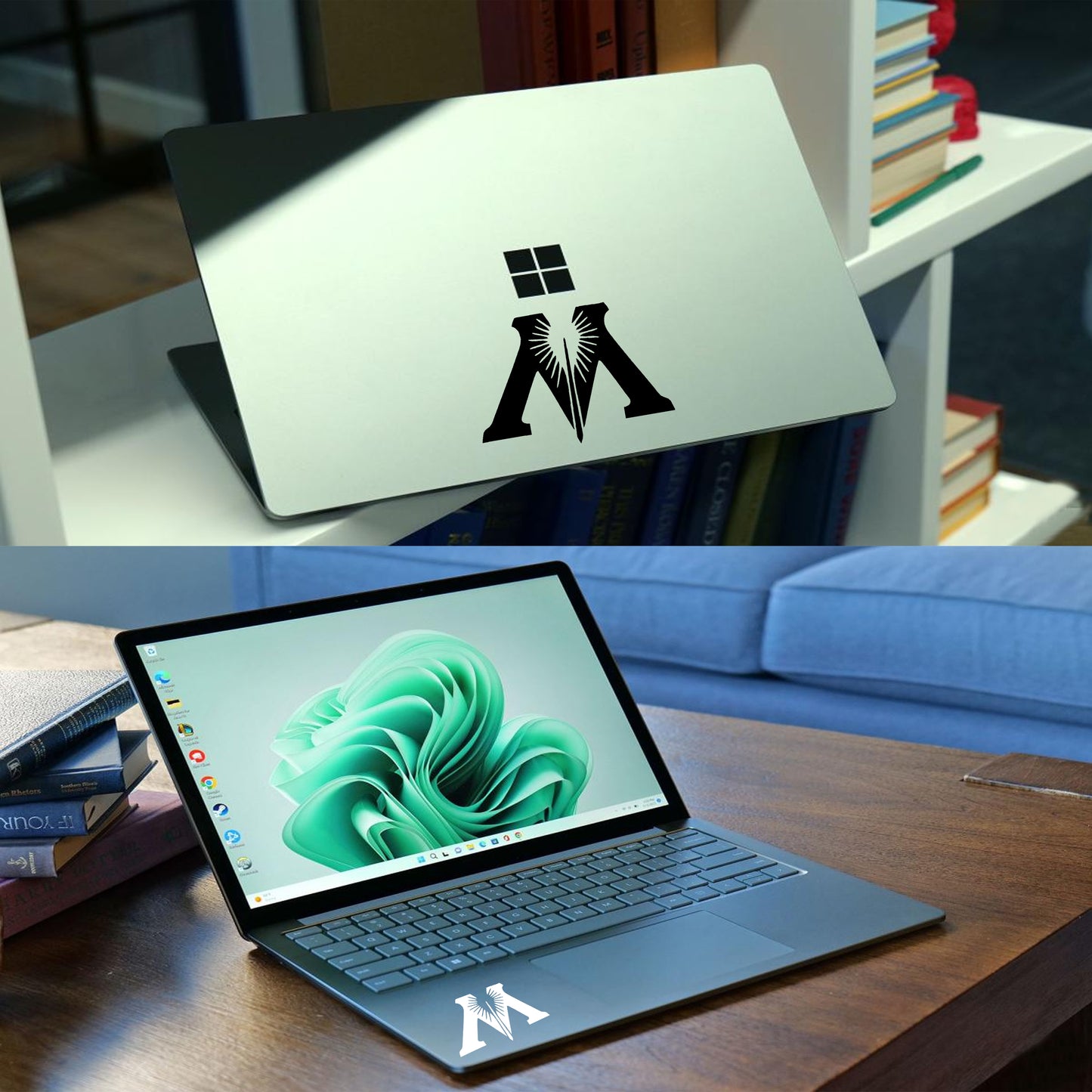 Ministry of Magic Car Decal, Ministry of Magic logo Decal, Vinyl Sticker, Decal, Sticker, Car Accessories, laptop Sticker