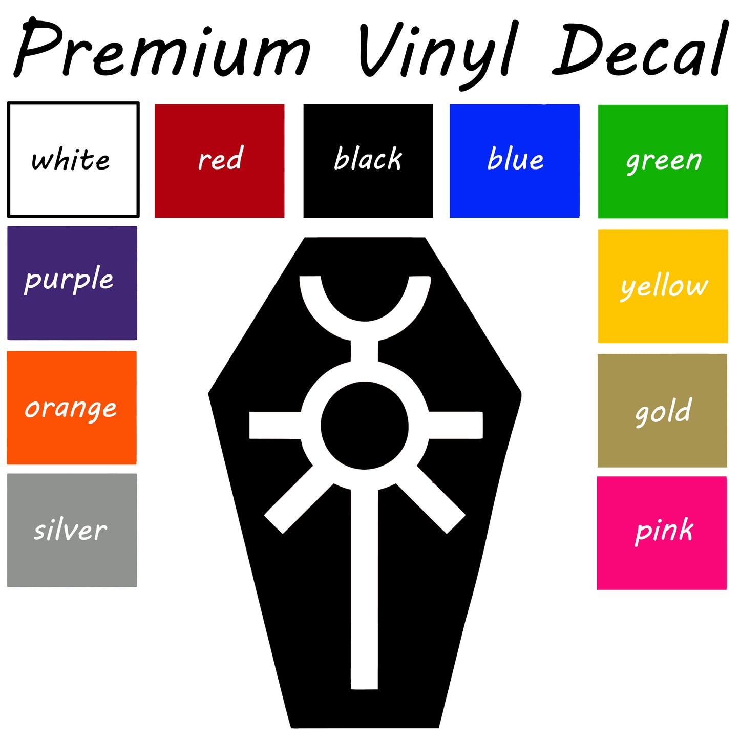 Necrons logo Car Decal, necrons Decal, Vinyl Sticker, fun Decal, Bumper Sticker, Car Accessories, window sticker