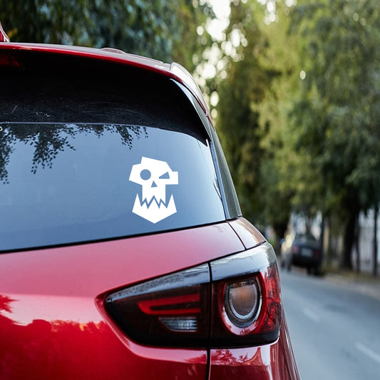 Orks logo Car Decal, orks Decal, Vinyl Sticker, fun Decal, Bumper Sticker, Car Accessories, window sticker