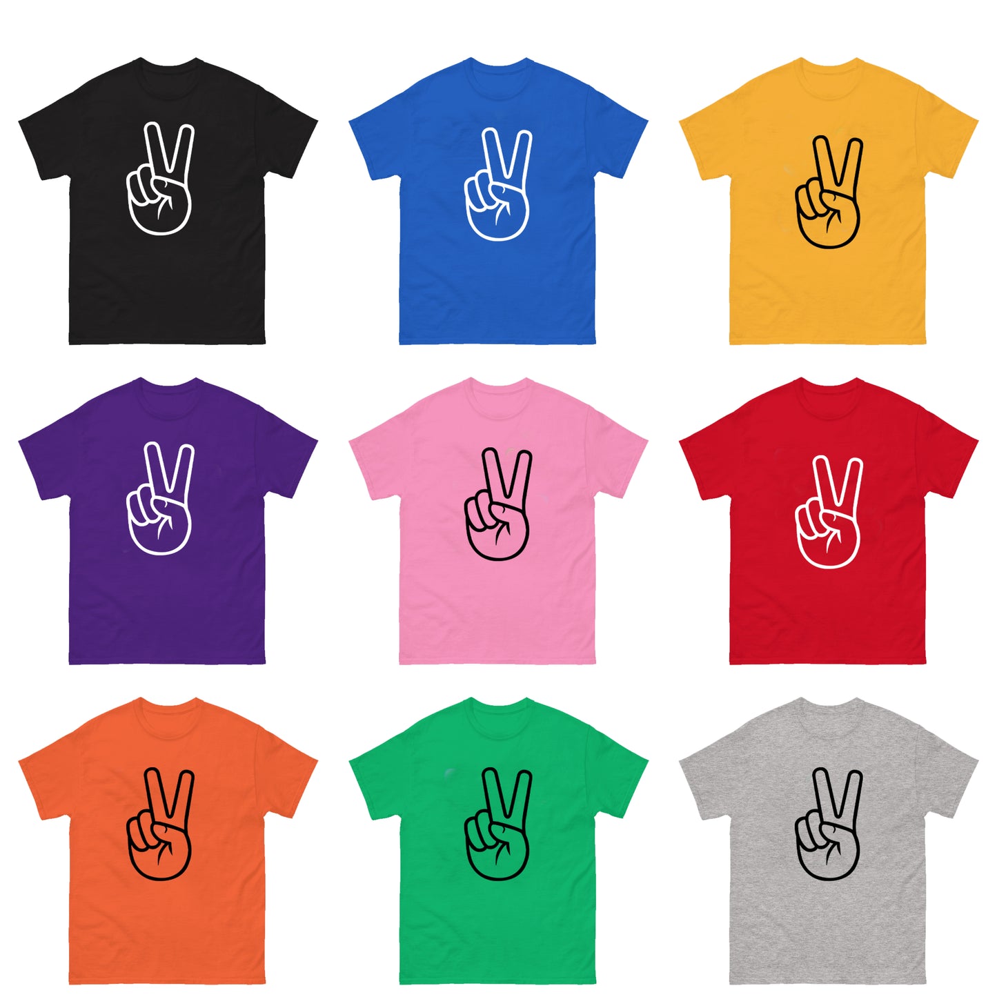 Peace Out Shirt, Peace Sign T-Shirt, Peace Shirt, Peace Hand Shirt, Positivity Tee, Cute Peace Shirt