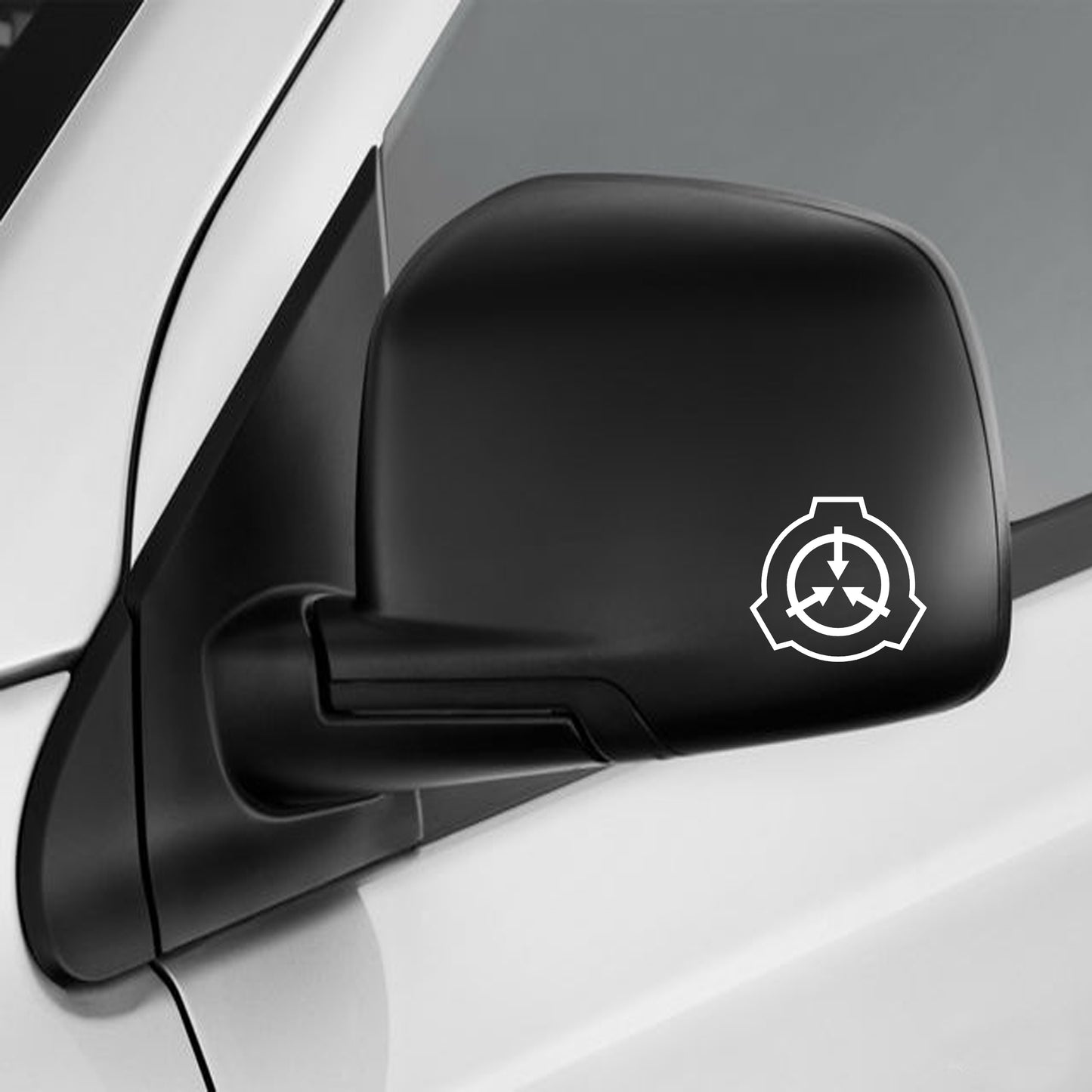SCP Foundation logo Car Decal, SCP Foundation Decal, Vinyl Sticker, SCP Decal, Bumper Sticker, Car Accessories, window sticker